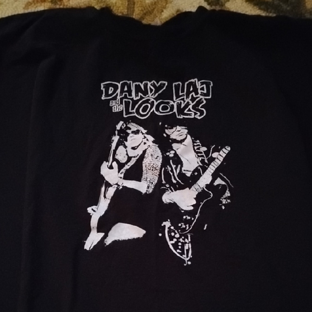 Men's Black XL Dany Laj And The Looks Band Concert Tour Shirt Canada